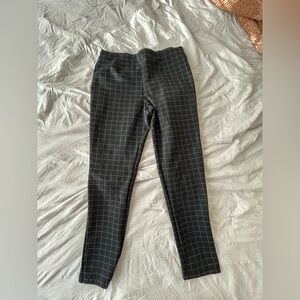 Calvin Klein Black and Gray Pants